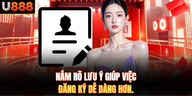 Nắm rõ lưu ý giúp việc đăng ký dễ dàng hơn.