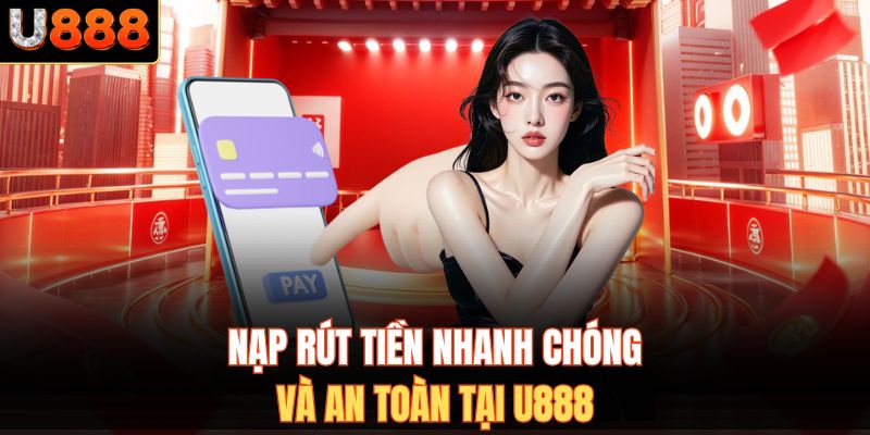Nạp rút tiền nhanh chóng và an toàn tại U888