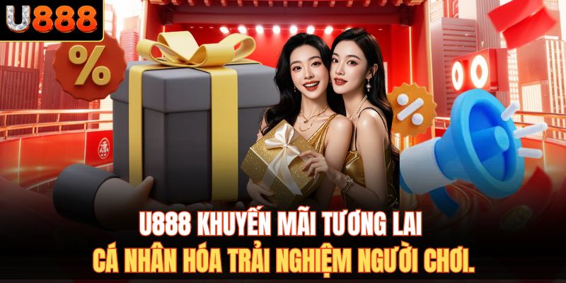 U888 – khuyến mãi tương lai, cá nhân hóa trải nghiệm người chơi.