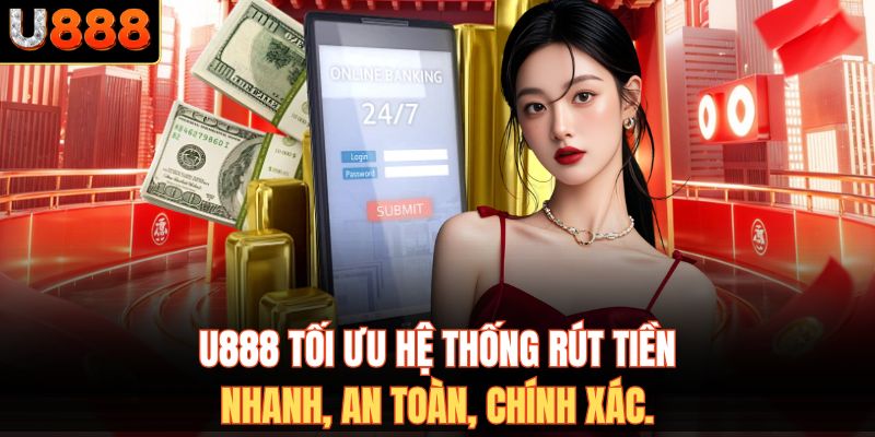 U888 tối ưu hệ thống rút tiền nhanh, an toàn, chính xác.