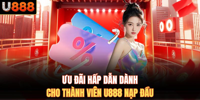 Ưu đãi hấp dẫn dành cho thành viên U888 nạp đầu